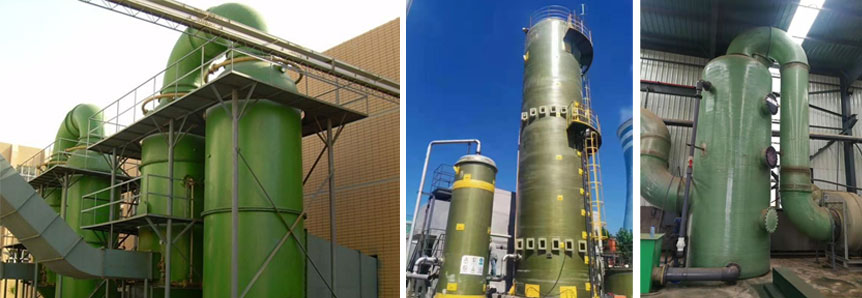 FRP Desulfurization Tower