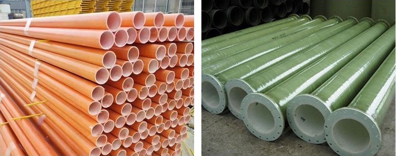 Difference Between PVC Pipe and FRP Pipe