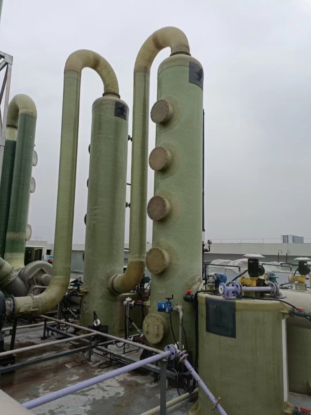 FRP Desulfurization Tower Functions and Types