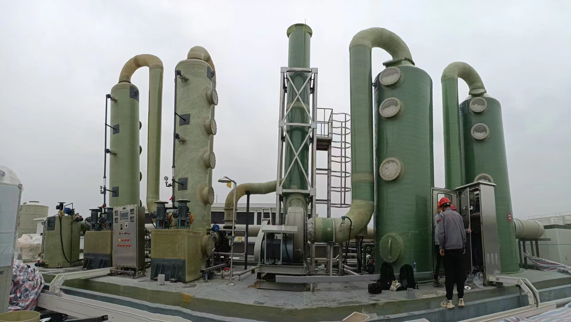 FRP Desulfurization Tower Functions and Types