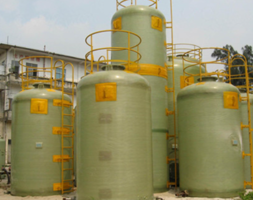 Materials and Functions of FRP Spray Towers