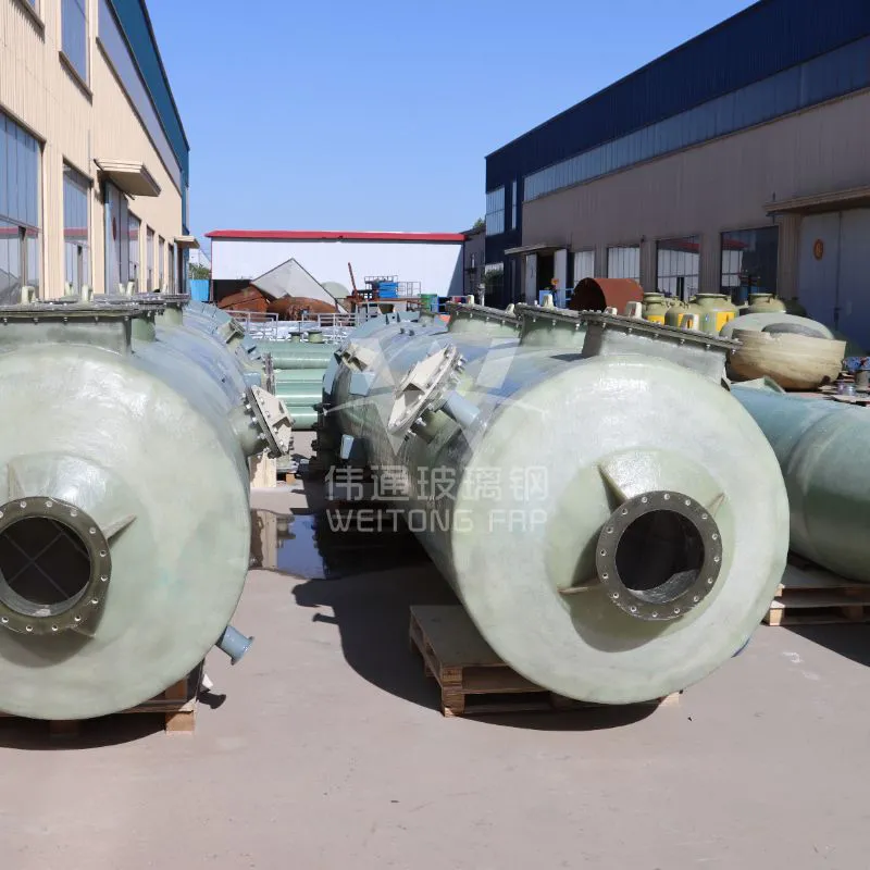 Fiberglass Flushing Tower